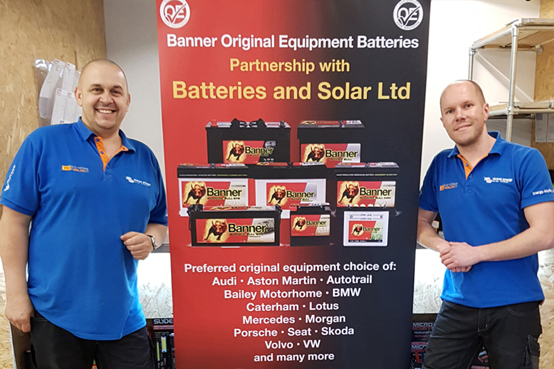 Banner Batteries Partners with Batteries & Solar