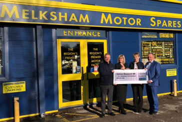 Melksham Motor Spares Raise £17,500 for Charity