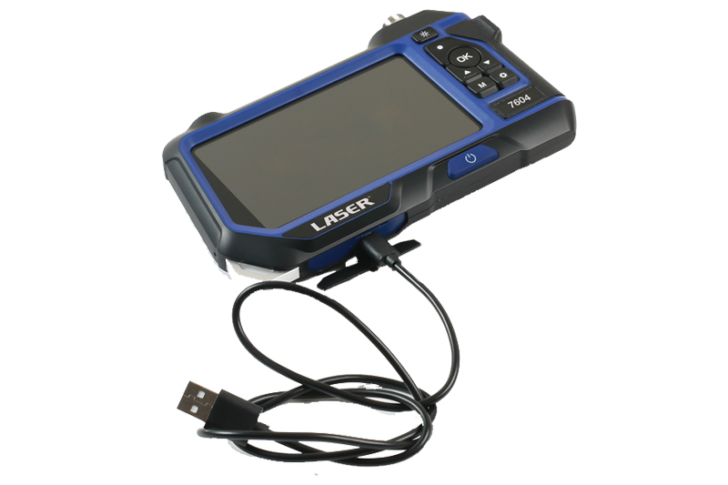 Endoscope with LCD display