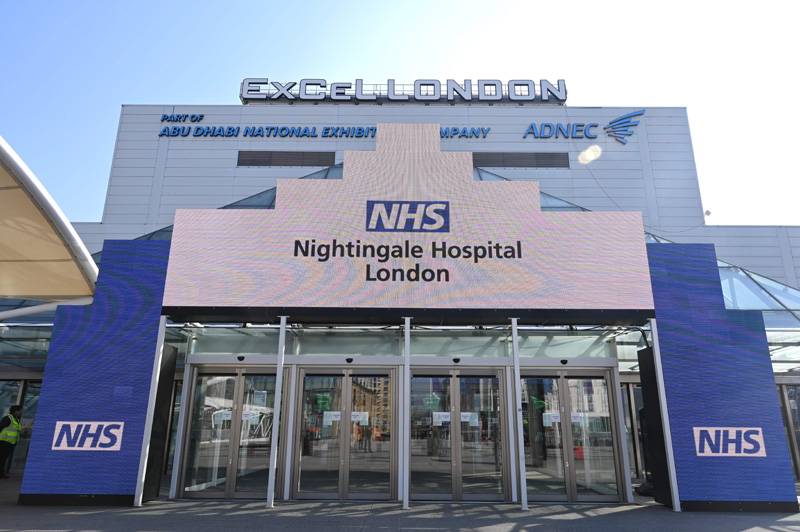 GS Yuasa provides power for NHS Nightingale hospitals