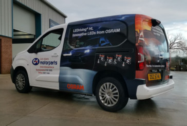 OSRAM wraps supplier’s delivery vans