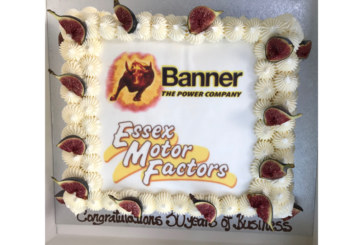 Banner celebrates Factor partnership