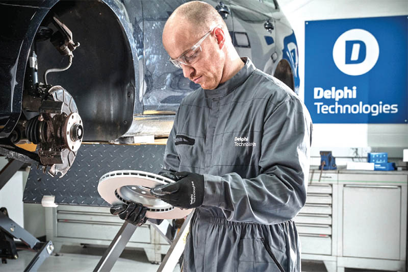 Delphi discusses its brake pads and discs