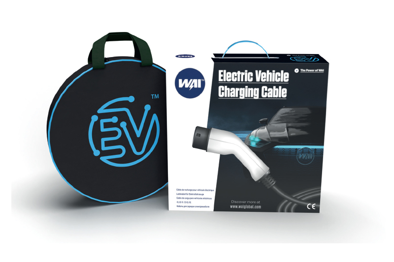 WAI introduces EV charging cables range