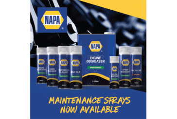 NAPA releases maintenance sprays
