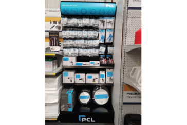 BSP Hydraulics installs PCL point of sale stand