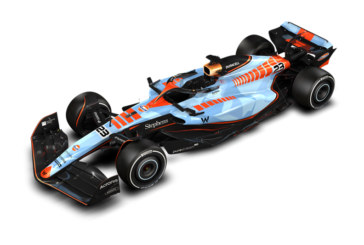 Gulf and Williams Racing announce F1 fan voted livery