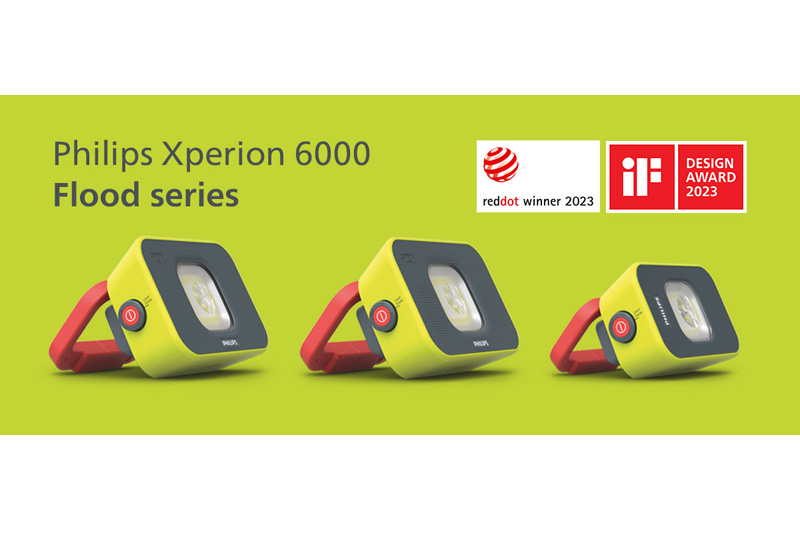 Philips Xperion 6000 Flood lights receive awards