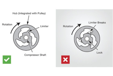 What causes a damper limiter pulley to fail?