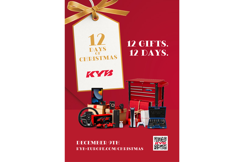 KYB announces 12 Days of Christmas competition