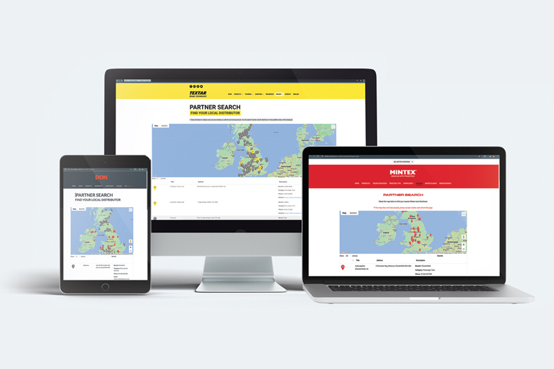 A look at TMD Friction’s local distributor search tool