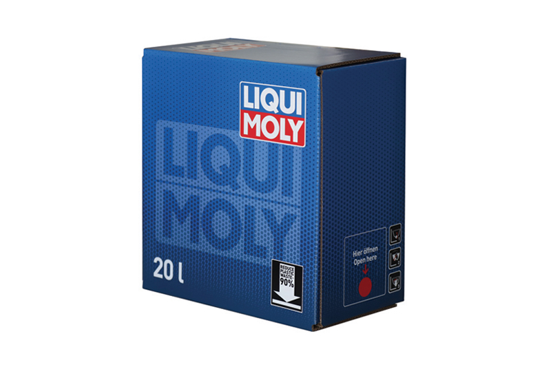 Unpacking LIQUI MOLY’s bag-in-box packaging system