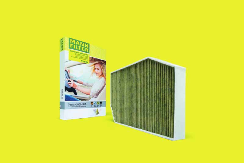 What are the benefits of the FreciousPlus air filter?