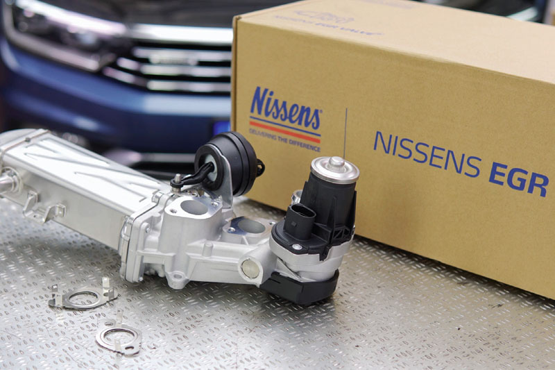 What EGR system solutions does Nissens offer?