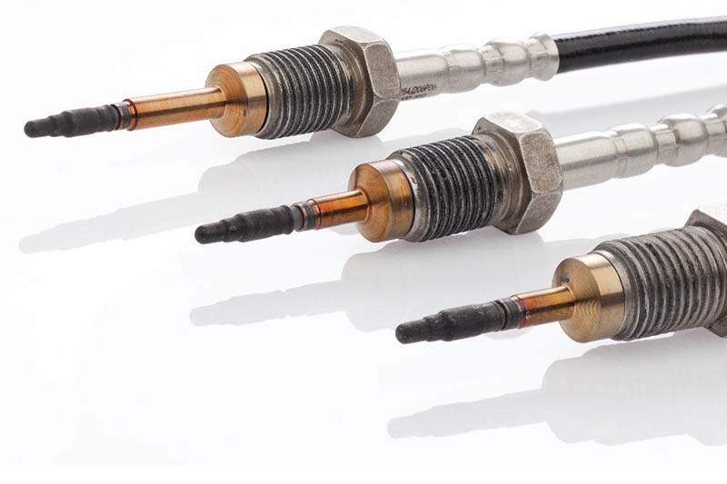 How is an exhaust gas temperature sensor made?