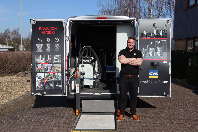 GYS expands induction heating support