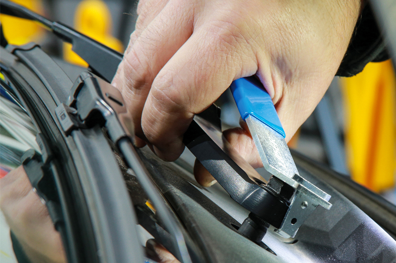 A solution for tricky wiper arms?