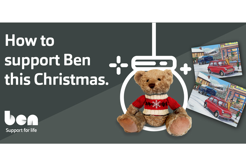 Ben encourages Christmas fundraising