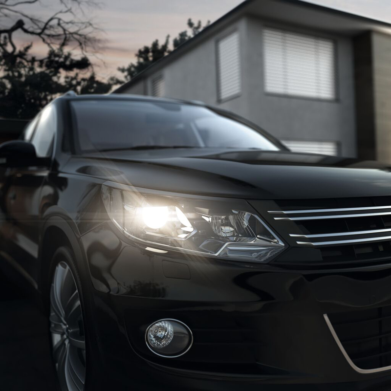 Are poor quality headlights causing the glare?