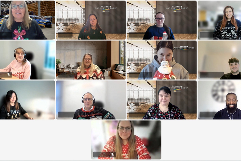 Christmas jumper day with Alliance Automotive Group
