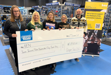 Draper Tools supports Ben after advent success