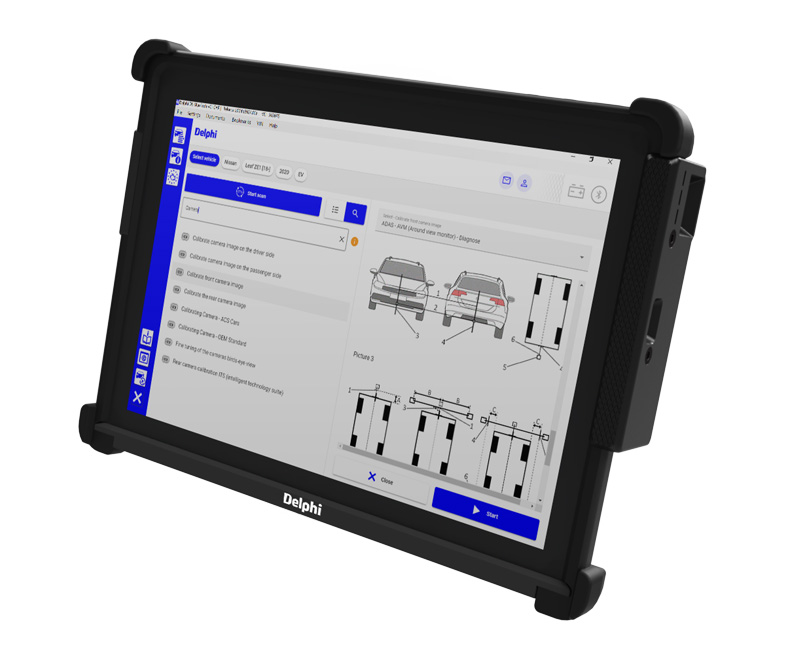 Delphi unveil its latest DS diagnostic tablets