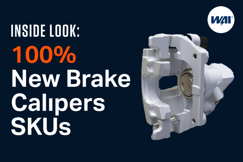 WAI advance its brake caliper range