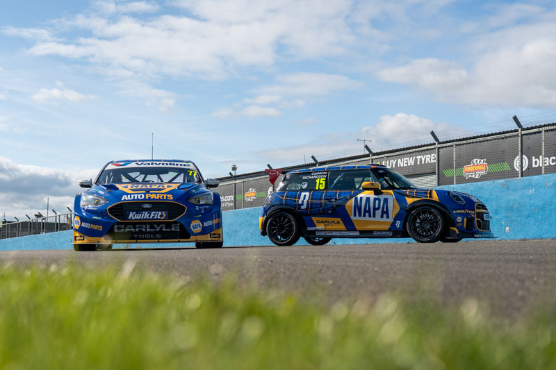 NAPA Racing raises £32k for Race Against Dementia
