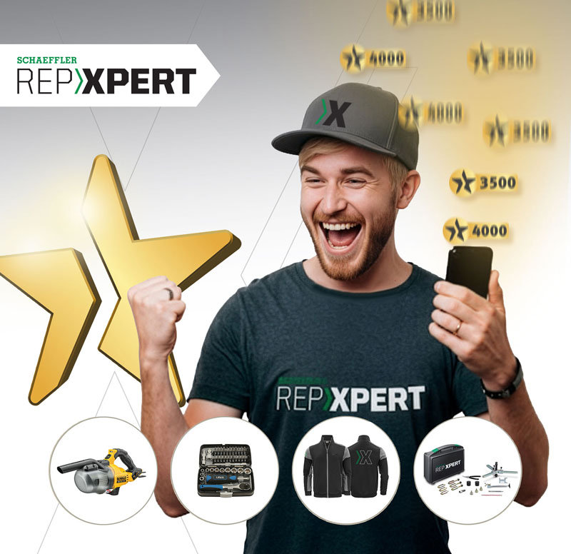 Schaeffler update its REPEXPERT Bonus Shop