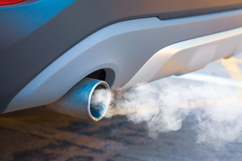 What is exhaust back pressure?